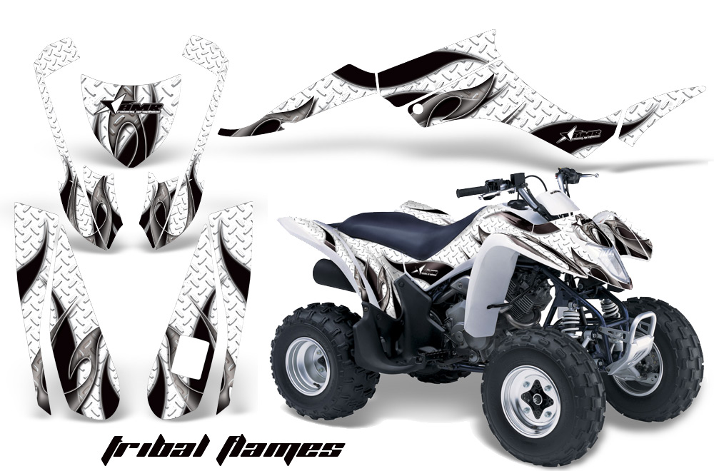 Suzuki LTZ250 Graphics Kit TF BW